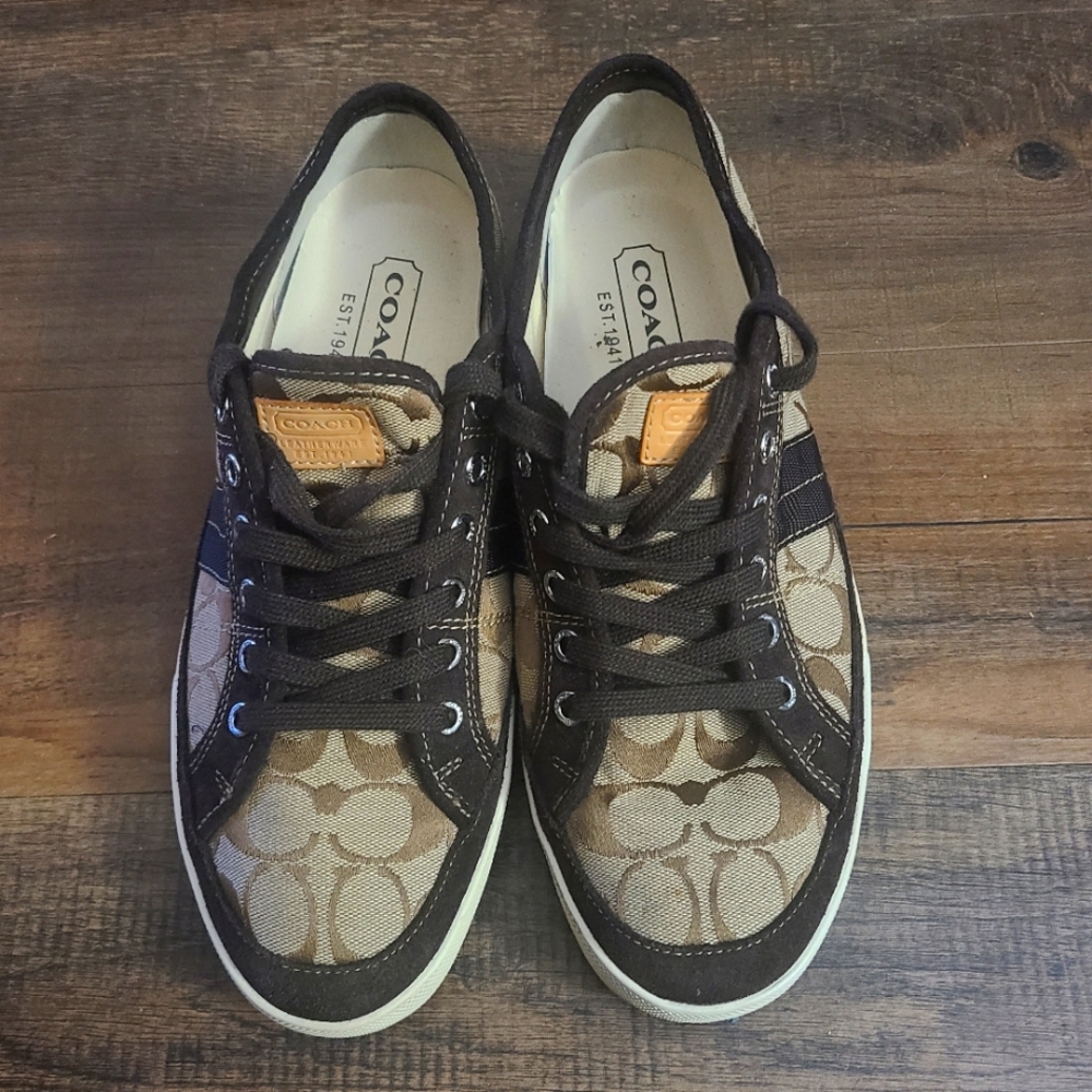 Coach Mens Signature Sneakers